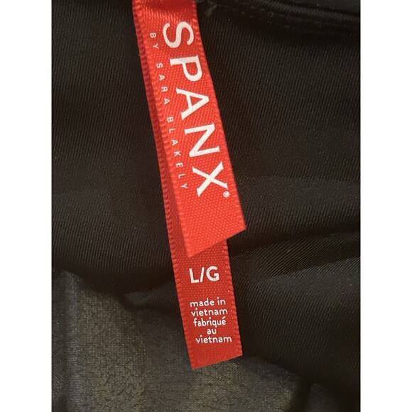 Spanx Faux Leather Leggings size L - Picture 3 of 3